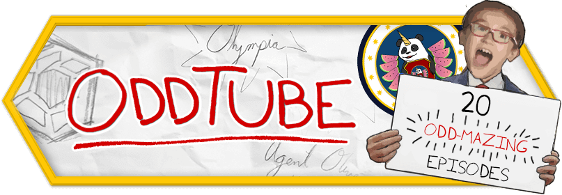 Oddtube - Cartoon (807x280), Png Download