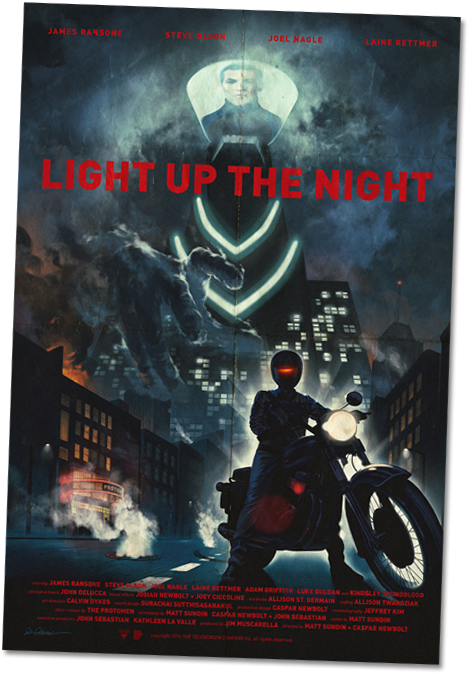 Image Of Light Up The Night Movie Poster - Light Up The Night Poster (484x690), Png Download