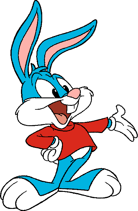 Drawing Toon Tiny - Buster Bunny (461x706), Png Download