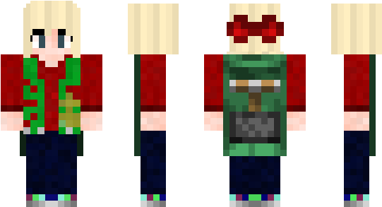 Minecraft Skin Torchupanda - Wintercracker Minecraft Skin (600x348), Png Download