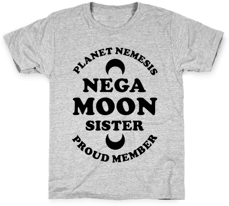 Planet Nemesis Negamoon Sister Kids T-shirt - Inspiring T Shirts (484x484), Png Download