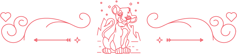 Disney King For A Day - Line Divider Disney (900x201), Png Download