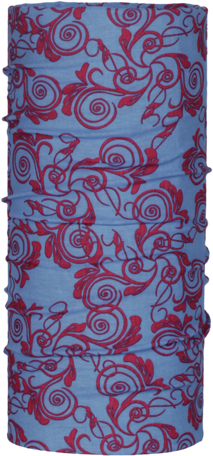 Blue Trellis Bali Bandana - Bali (1024x1024), Png Download