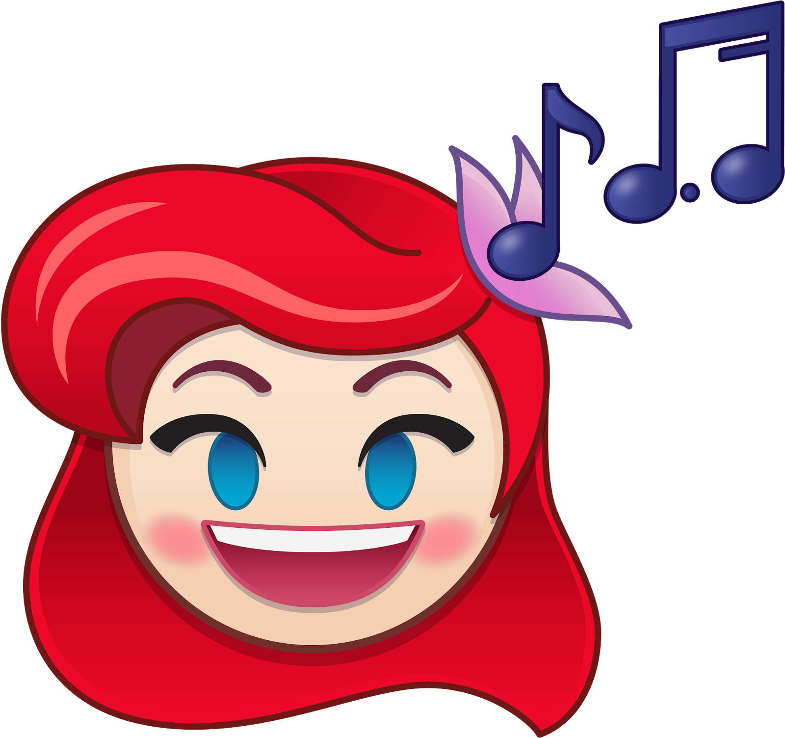 Here's More Information About The Emojis From Straight - Emoji Disney Princess (1600x1520), Png Download