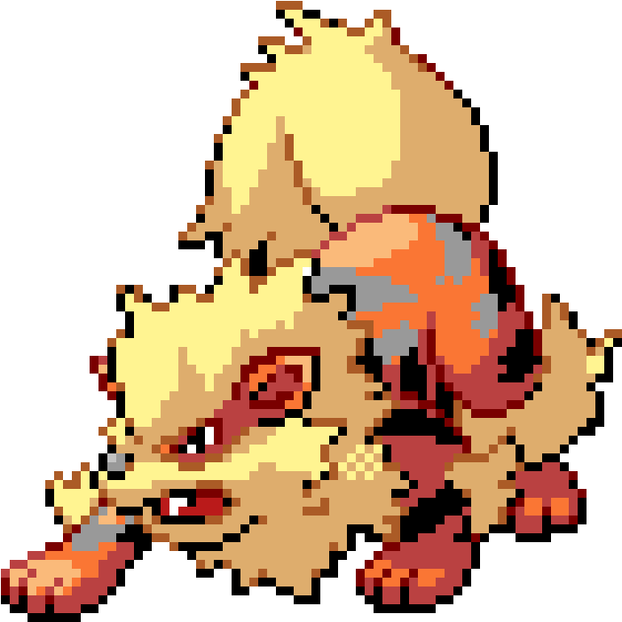 Arcanine - Arcanine Sprite Png (910x850), Png Download
