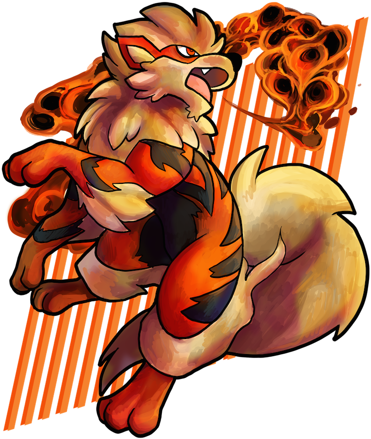 Arcanine (800x907), Png Download