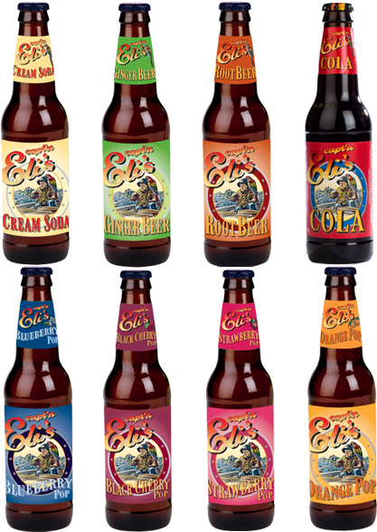 Capt'n Eli Mixed 12-pack Of Sodas - Eli's Soda (518x592), Png Download