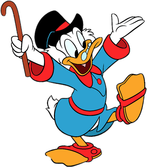 Download - Scrooge Mcduck Disney Clipart (494x551), Png Download