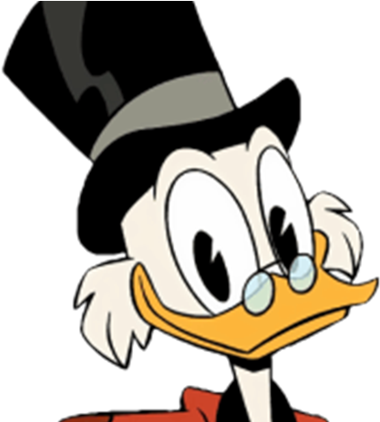 Scrooge Mcduck (472x469), Png Download