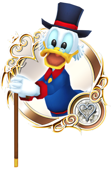 Scrooge - Scrooge Kingdom Hearts (428x614), Png Download
