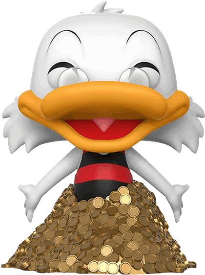Scrooge Mcduck In Swimsuit Nycc17 Pop Vinyl Figure - Scrooge Mcduck Funko Pop (600x600), Png Download