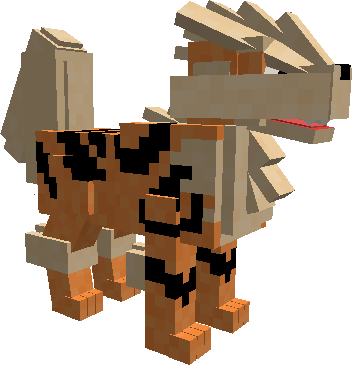 Arcanine1 - Thumbnail (352x365), Png Download