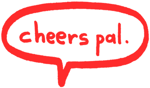 Cheers Pal Emoji - Calligraphy (615x615), Png Download