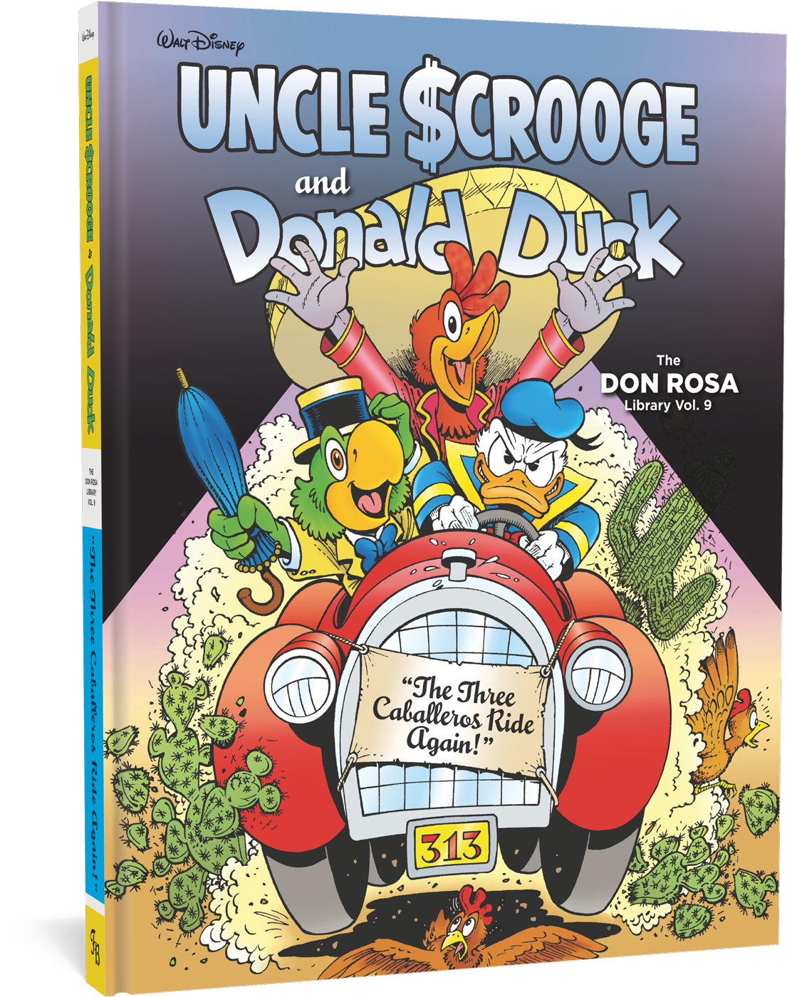 Rosa Three Caballeros - Don Rosa Library 9 (1150x1466), Png Download