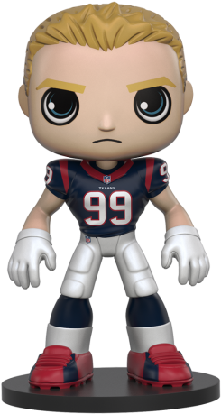 Nfl Pocket Pop! Keychain Jj Watt (560x560), Png Download