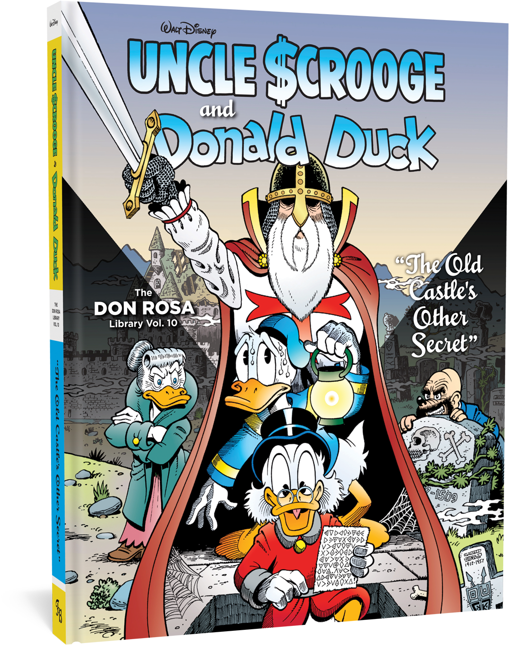 The Old Castle's Other Secret - Walt Disney's Uncle Scrooge [book] (1050x1357), Png Download