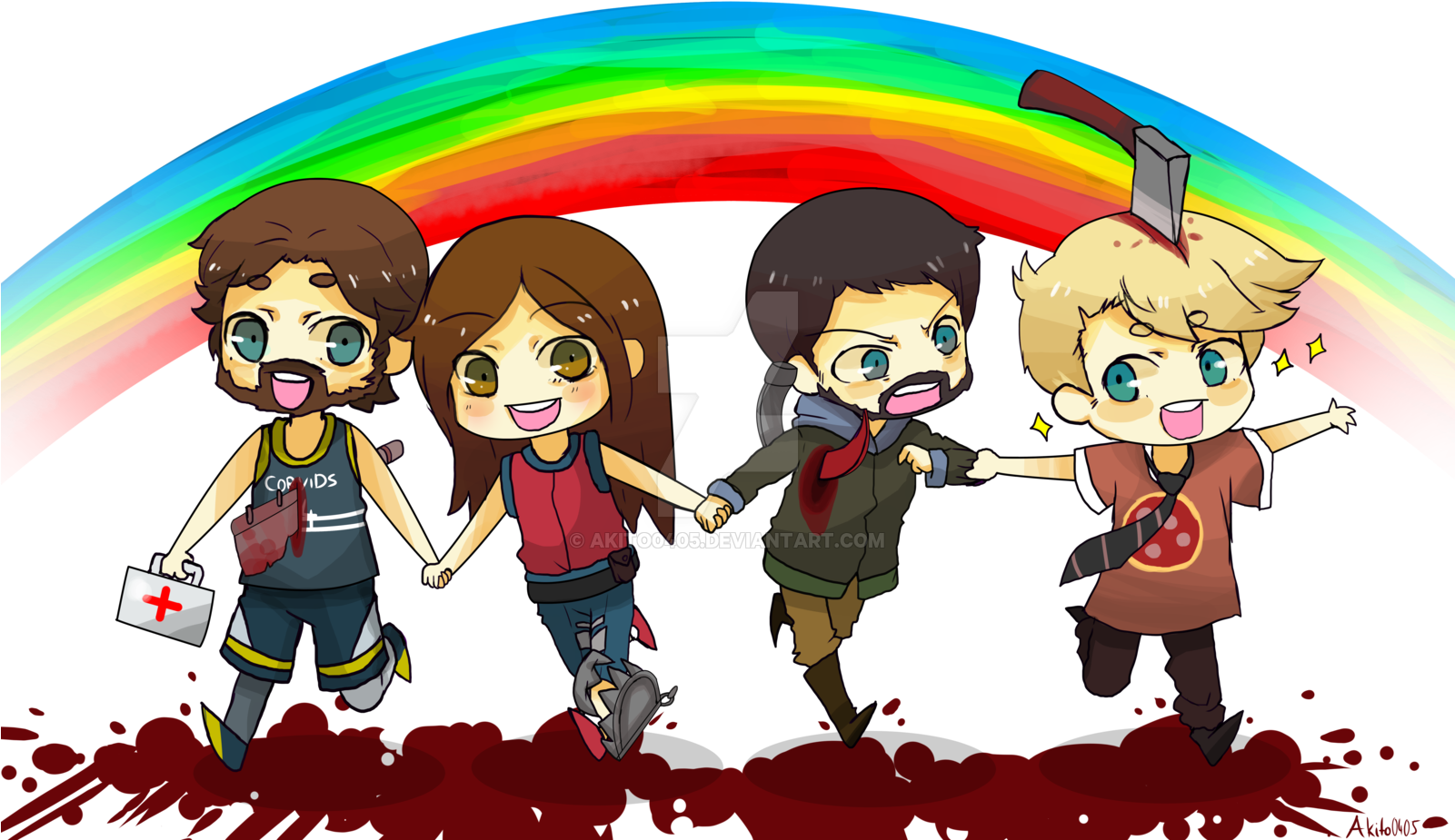 Dead By Daylight Regenbogen By - Cute Shapes Dead By Daylight (1600x960), Png Download