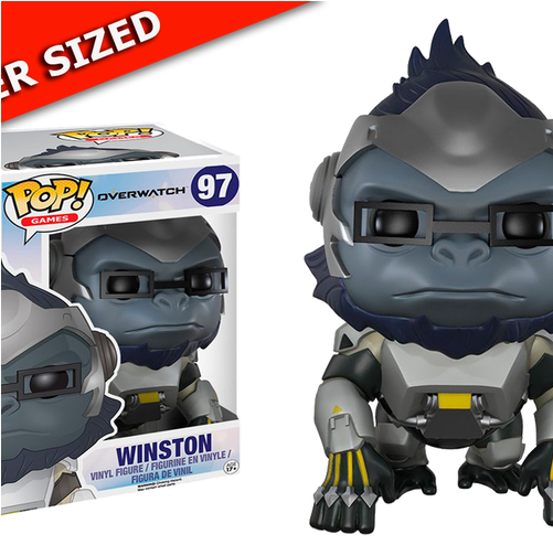 Winston - Funko Pop Winston (500x500), Png Download