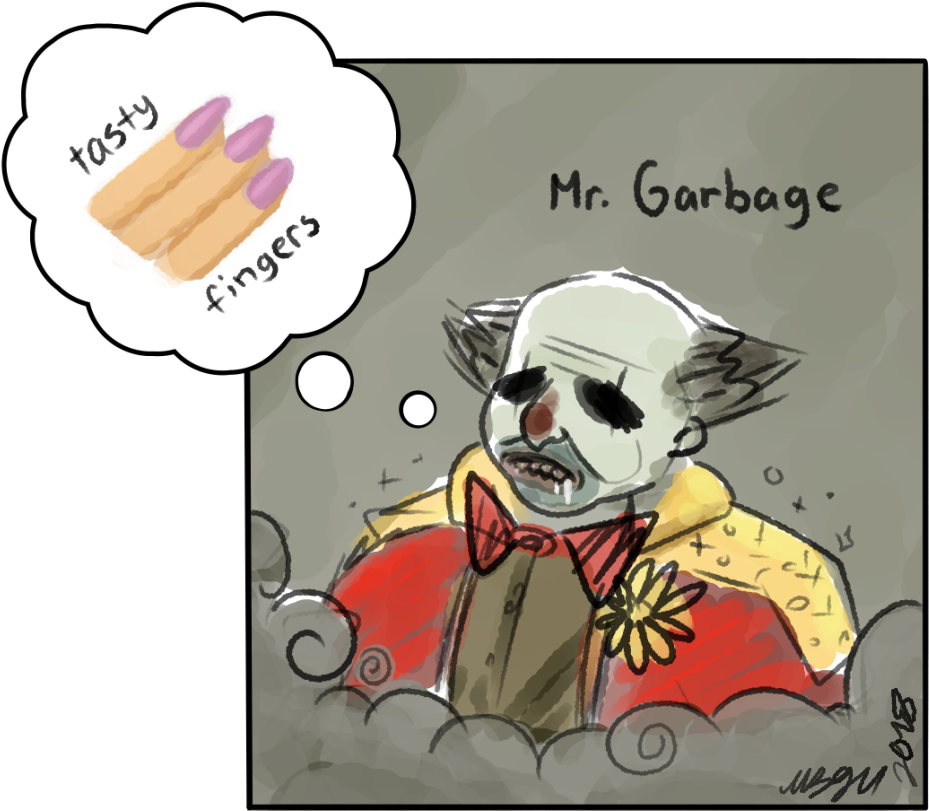 Does Anyone Even Play This Killer I've Seen Him Only - Cartoon (1200x926), Png Download