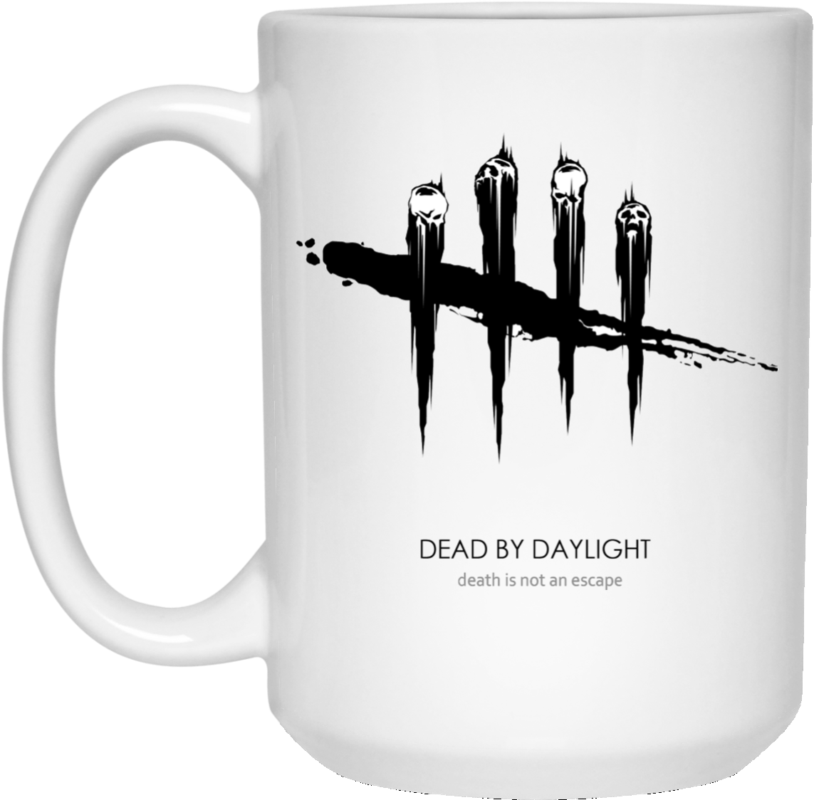 Dead By Daylight White Mug - Dead By Daylight Logo (1155x1155), Png Download
