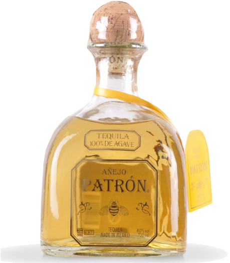 Patron Anejo Tequila 750ml - Patron Anejo Tequila Png (458x655), Png Download