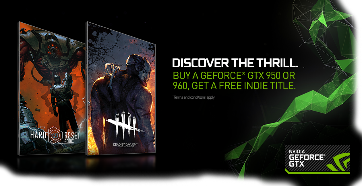Dead By Daylight And Hard Reset Redux Are Leading A - Nvidia (1273x834), Png Download