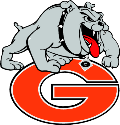 Download Vector About Georgia Bulldog Clipart Item - Grant Community High School Logo (407x424), Png Download