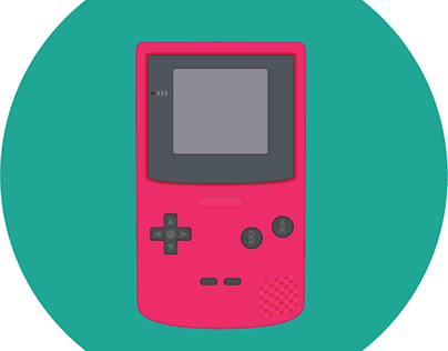 Game Boy Illustration - Illustration (404x316), Png Download