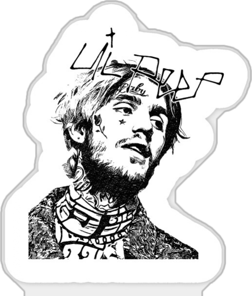 Lil Peep T Shirt (518x610), Png Download
