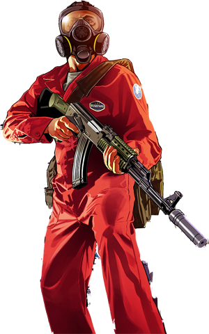 Gta V Online Png (300x480), Png Download