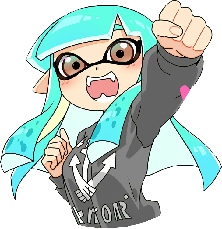Splatoon Splatoon2 Splatoonart Squid - Splatoon (729x754), Png Download
