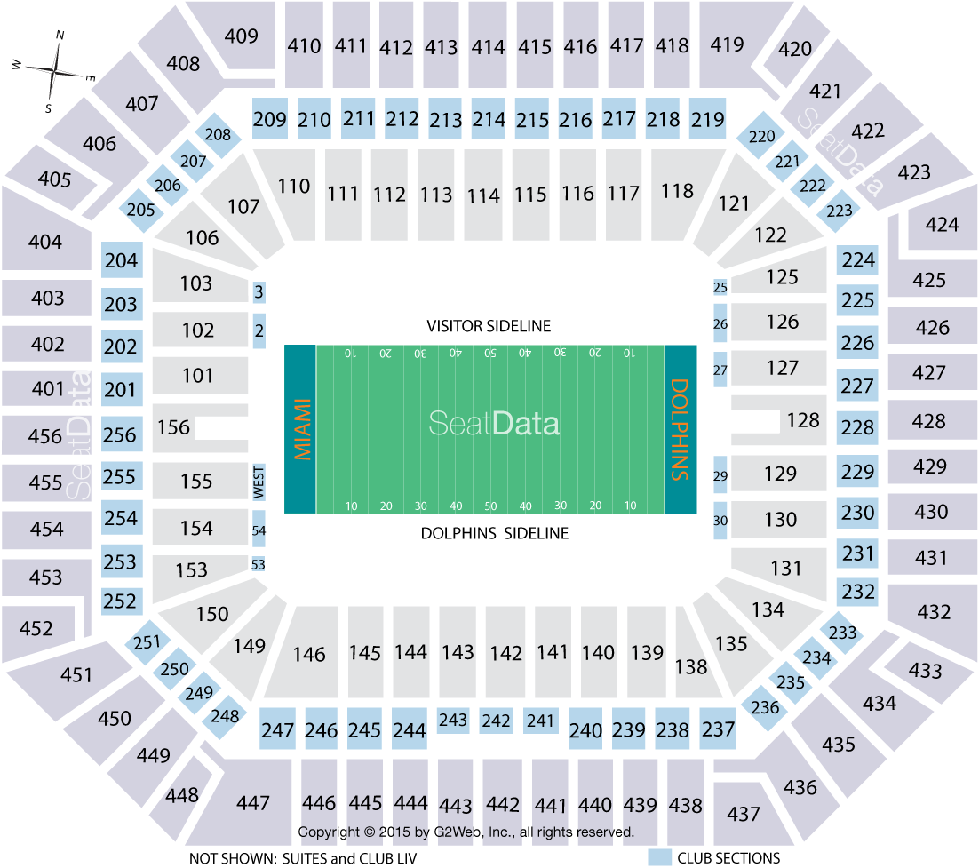 Click Section To See The View - Stadium (1102x977), Png Download