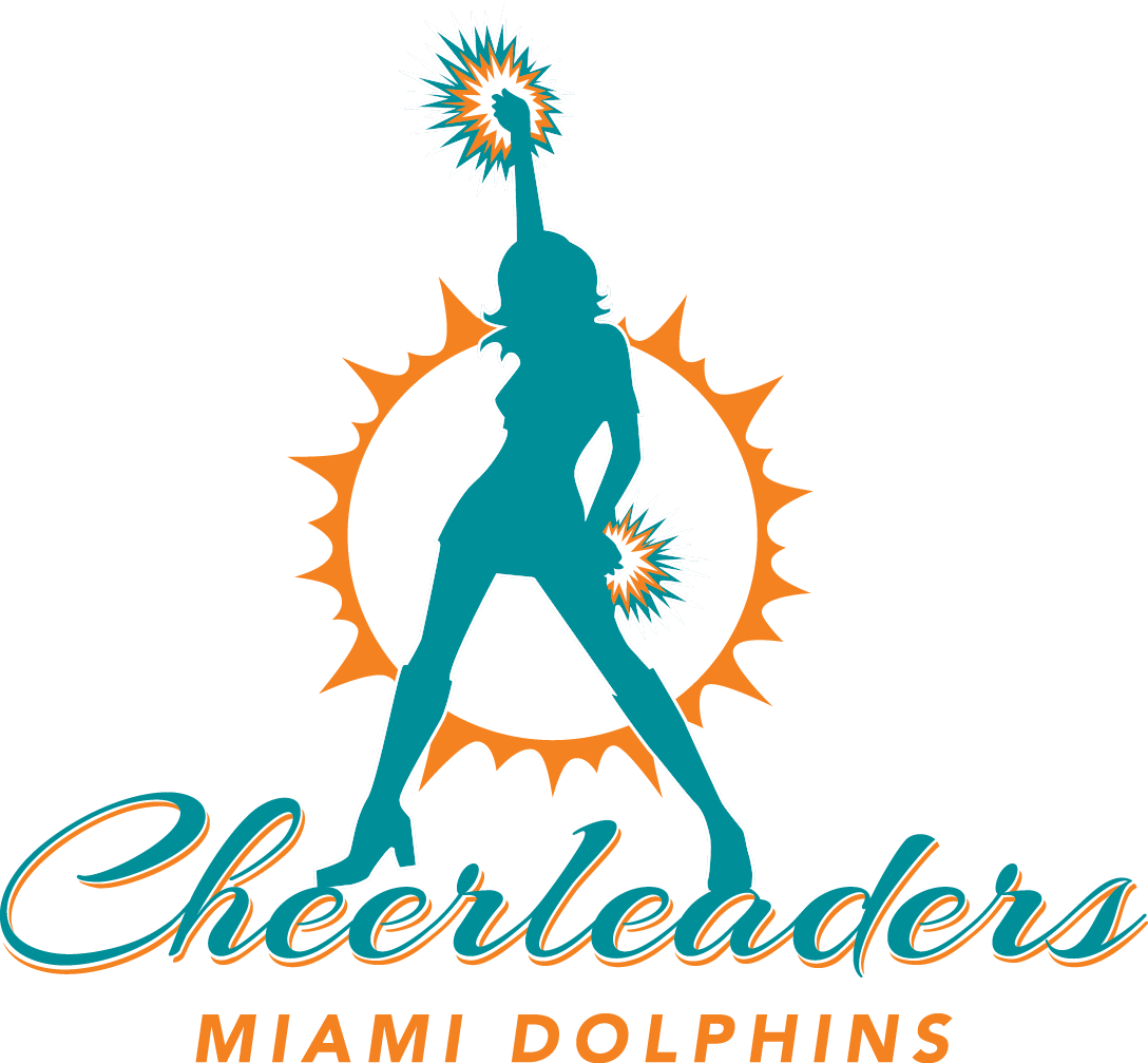 Miami Dolphins Cheerleaders - Miami Dolphins (1088x1007), Png Download