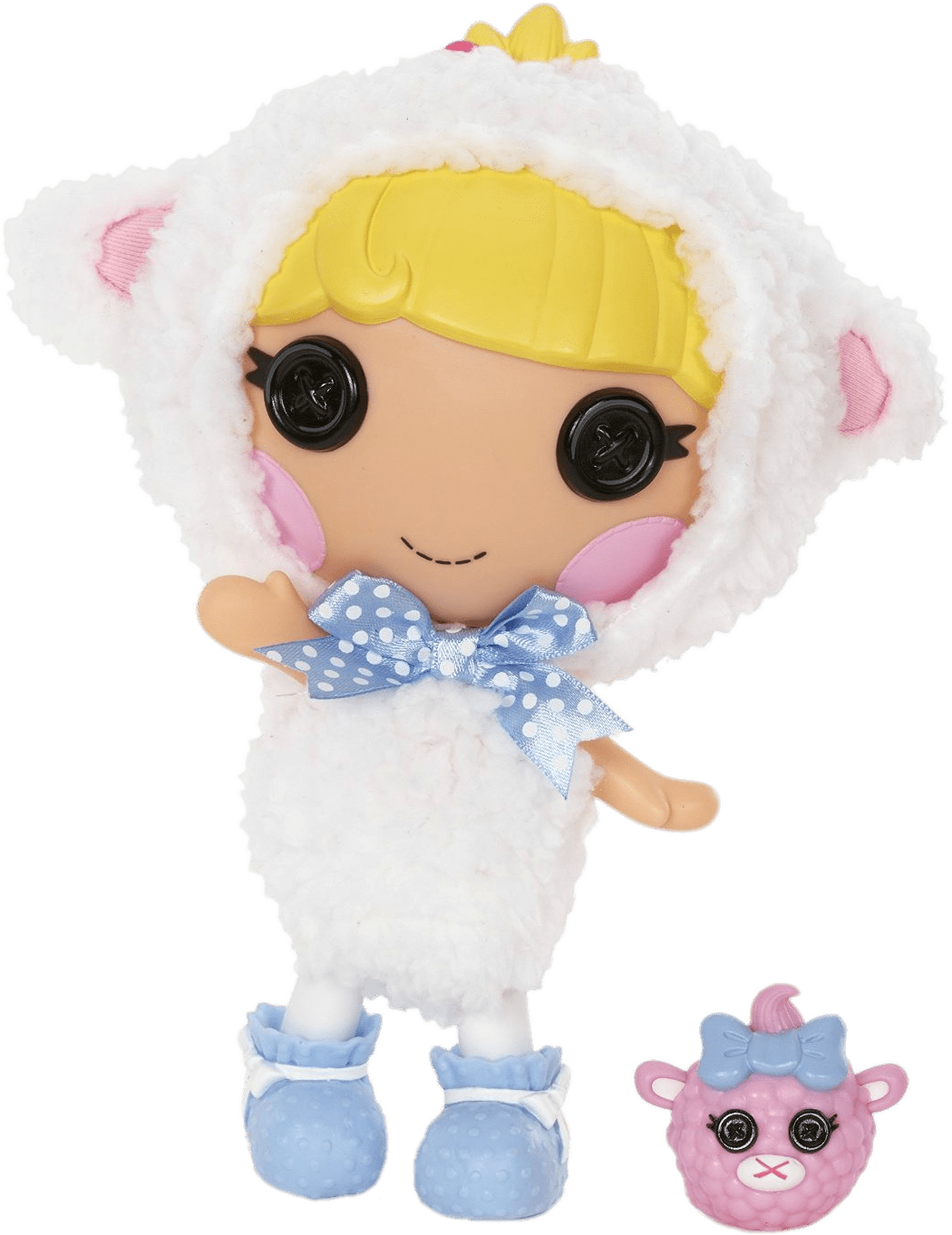 Download - Lalaloopsy Littles Bow Bah Peep (1109x1460), Png Download