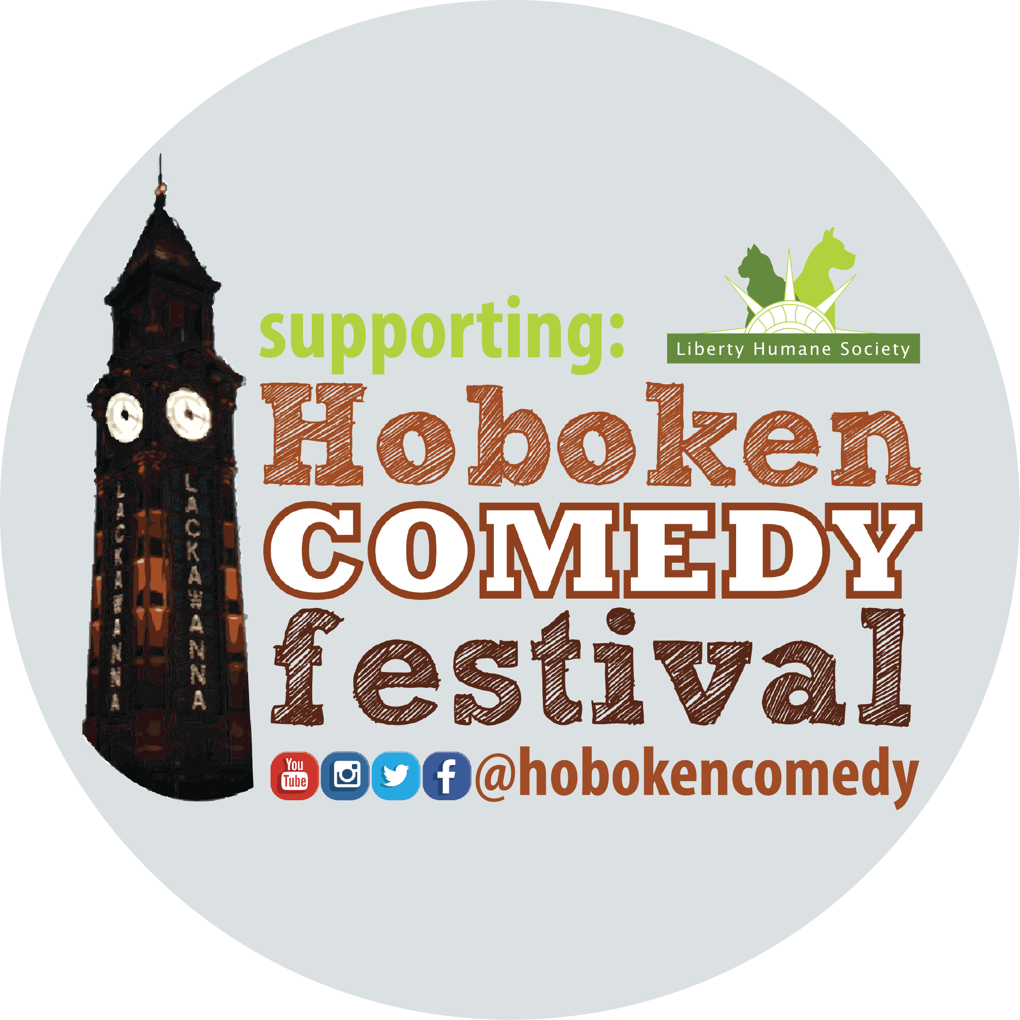 7pm Bonnie Mcfarlane , Bret Druck (laughs On Fox), - Hoboken Comedy Festival 2018 (2084x2084), Png Download
