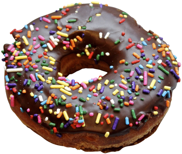 Пончик, Выпечка, Сладкий Десерт, Пончик С Начинкой, - Пончик Пнг (600x505), Png Download