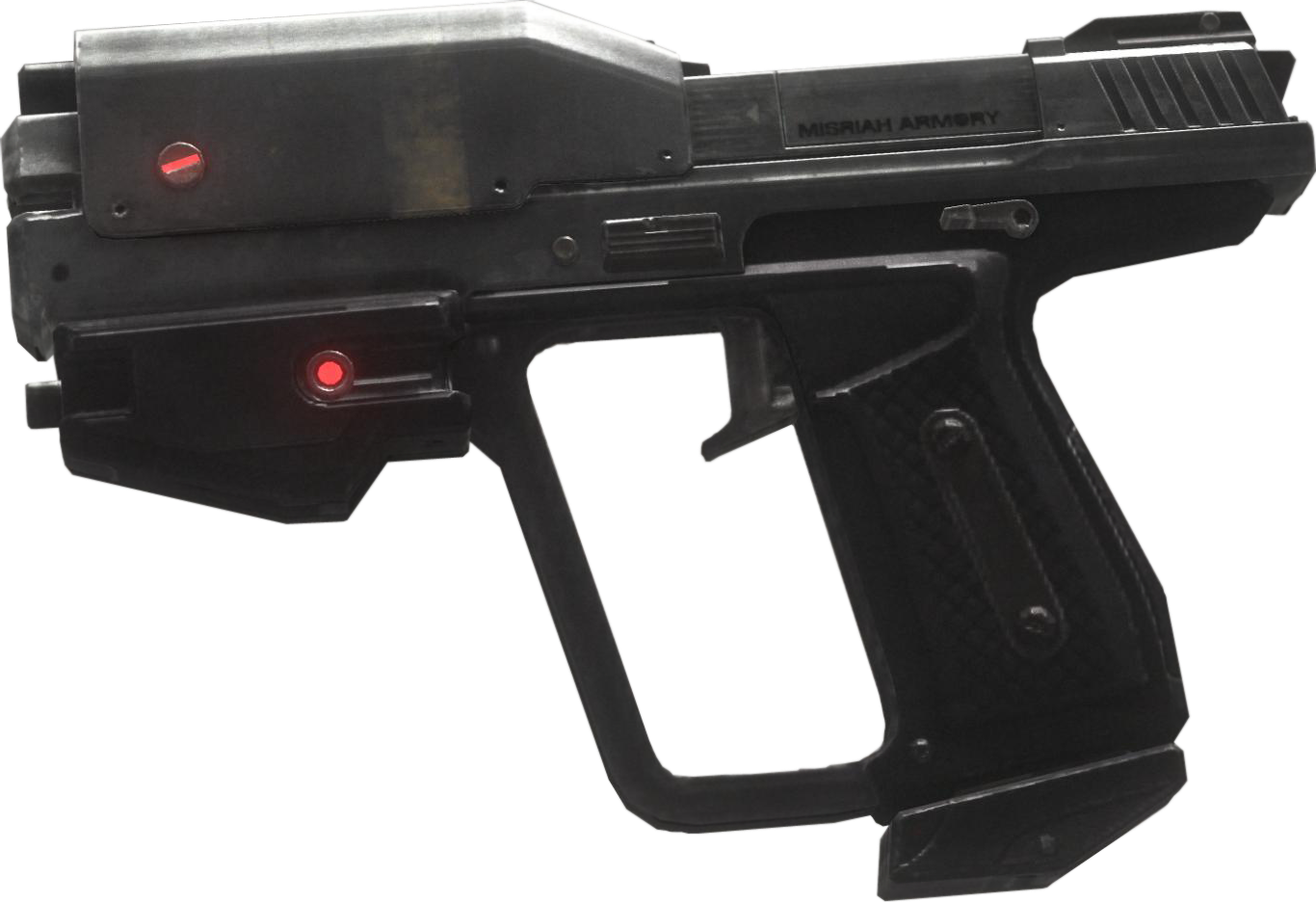 1-2x Sighting Reticle Interfaces Directly To Standard - La Pistola De Halo (1366x936), Png Download