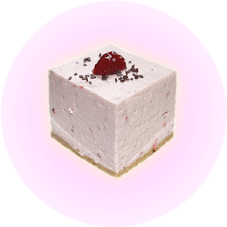 Nutella Lightbox Raspberry Chesse Cake Lightbox - Cake (525x466), Png Download