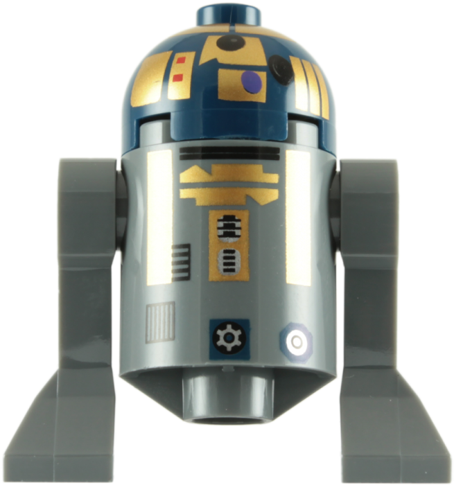 The First Two Figures Are Mace Windu And His Astromech, - Lego Minifigures R7 D2 (700x700), Png Download