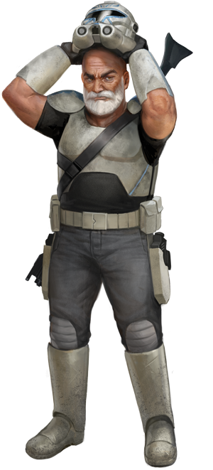 Rex - Star Wars Dawn Of Rebellion (330x670), Png Download