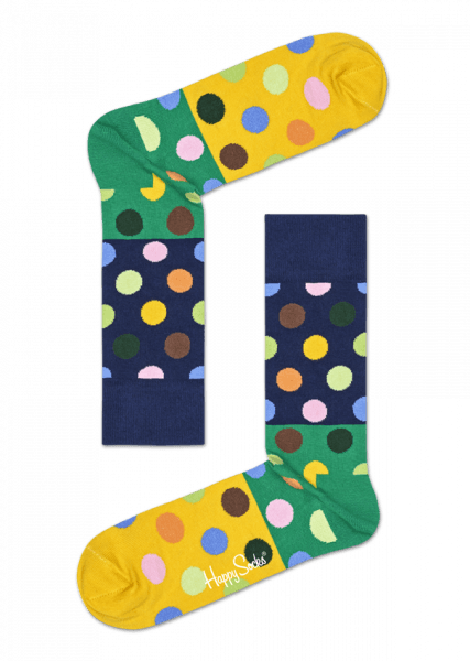 Big Dot Block Sock - Sock (427x600), Png Download