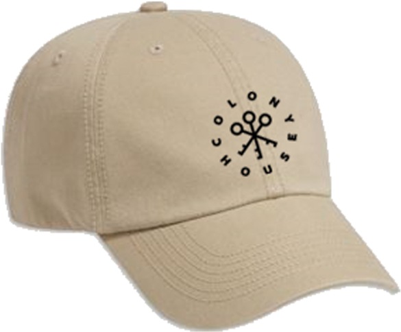 Khaki Key Logo Dad Hat - Colony House (600x600), Png Download