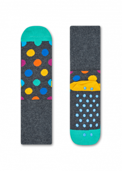 Kids 2 Pack Big Dot Anti Slip Socks - Happy Socks (427x600), Png Download