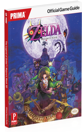 The Legend Of Zelda - Majoras Mask Strategy Guide (300x469), Png Download