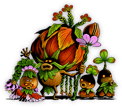 Woodfall - Zelda Majora's Mask Character (500x444), Png Download
