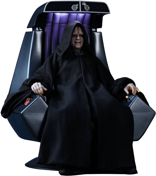 Emperor Palpatine Deluxe Version - Emperor Palpatine Png (566x800), Png Download