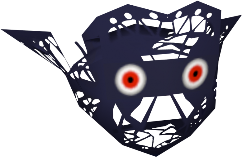 The All-night Mask Is A Mask Designed To Keep The Wearer - Zelda Majora's Mask Maske Der Nacht (800x525), Png Download