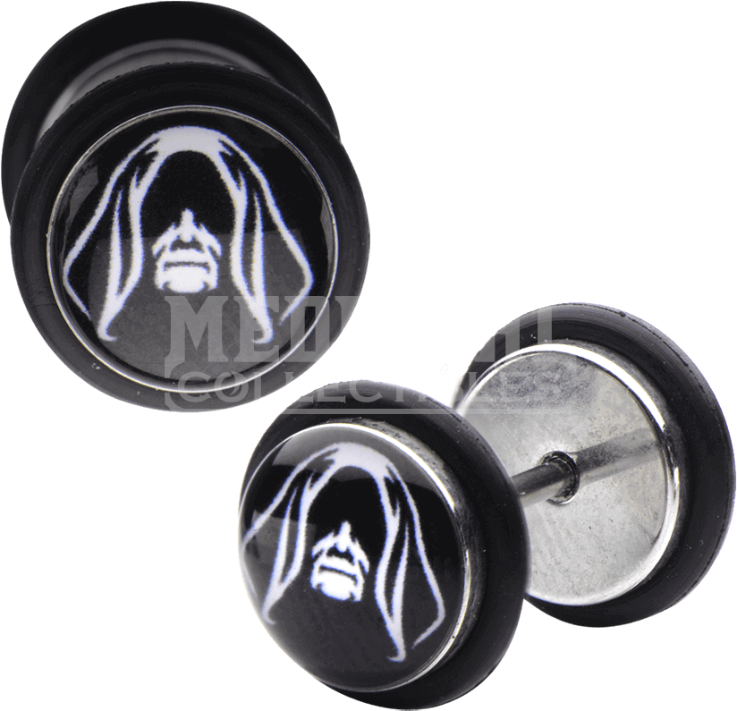 Star Wars Emperor Palpatine Screw Back Earrings - Star Wars Swepsber01 Screw Back 316l Stainless Steel (850x850), Png Download