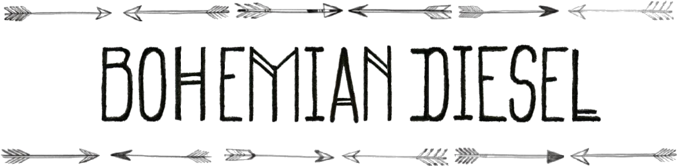 Bohemian Diesel Blog (1393x461), Png Download