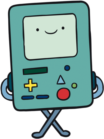 Adventure Time Bmo Juniors T-shirt - Beemo Adventure Time Notebook (400x470), Png Download